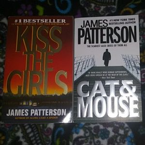 2 brand new James Patterson books